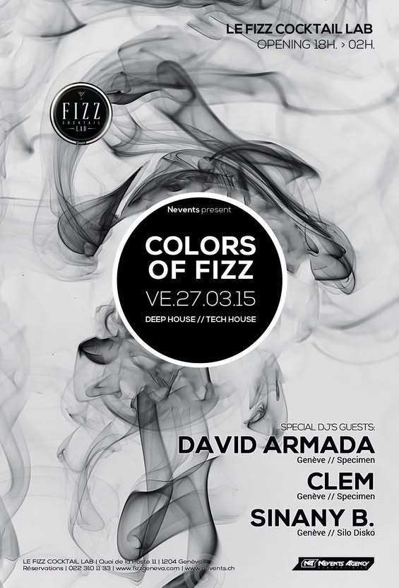 Flyer Colors of Fizz du 27 mars 2015