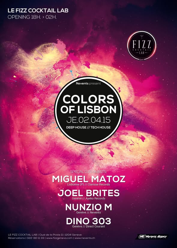 Flyer Colors of Lisbon du 2 avril 2015
