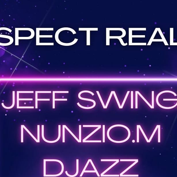 Flyer Suspect Reality du 9 mai 2025 avec Jeff Swing, Nunzio.M et DJazz